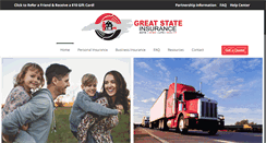 Desktop Screenshot of gogreatstate.com